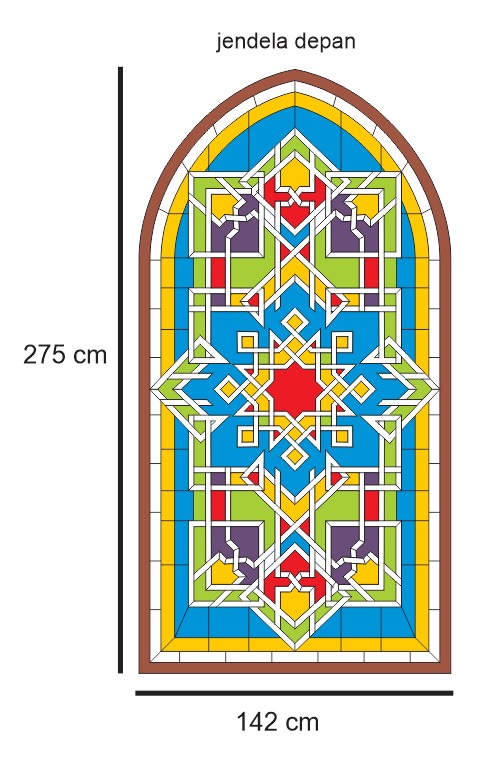 Kaca Patri dan Kaca Grafir di Bali
