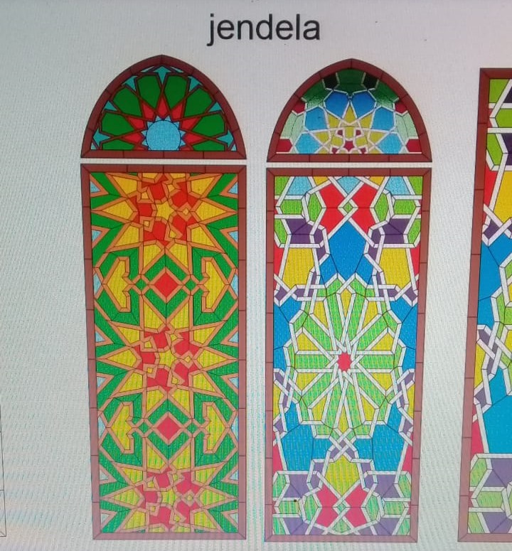 Kaca Patri dan Kaca Grafir di Bali