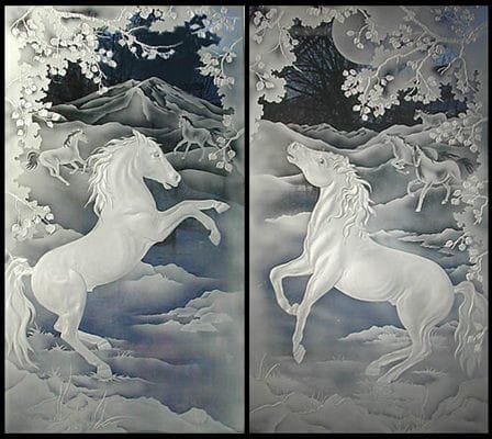 Kaca Patri dan Kaca Grafir di Bali